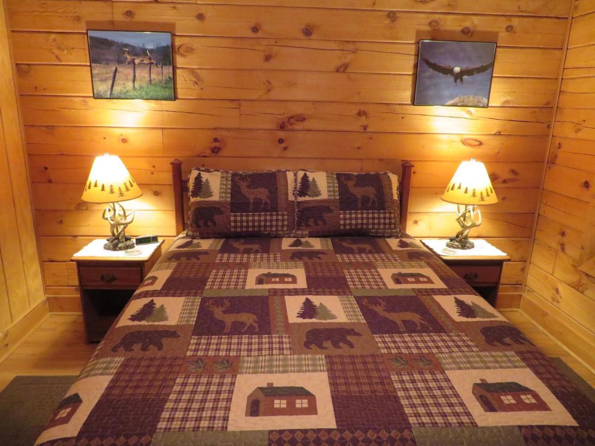 Misty Creek Log Cabins Maggie Valley Extérieur photo