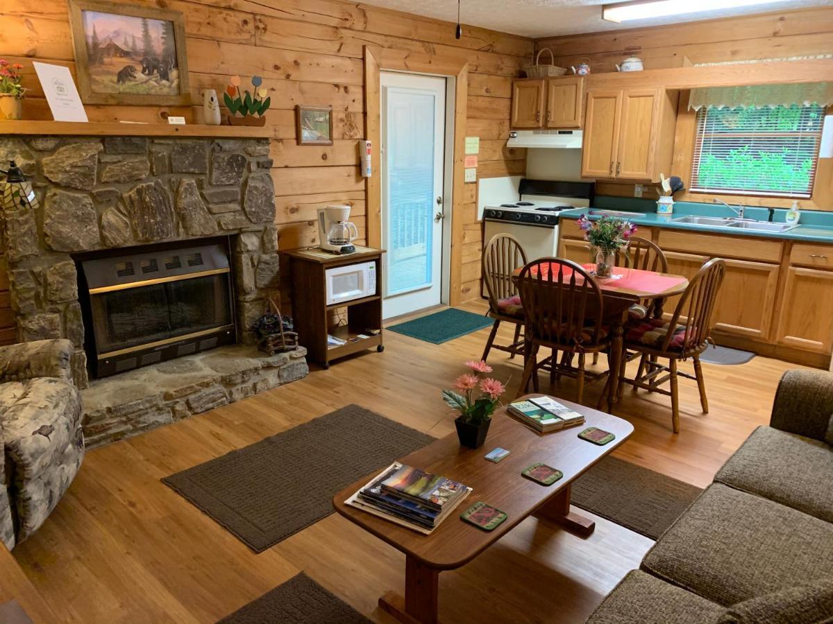 Misty Creek Log Cabins Maggie Valley Extérieur photo